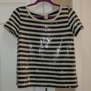 Women's Sequin Blouse